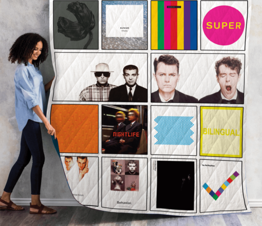 Buy Pet Shop Boys Albums Quilt Blanket & Quilt Bedding Set Ver14