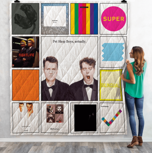 Buy Pet Shop Boys Albums Quilt Blanket & Quilt Bedding Set Ver13