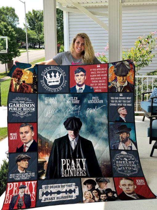 Buy Peaky Blinders Quilt Blanket & Quilt Bedding Set - Meteew