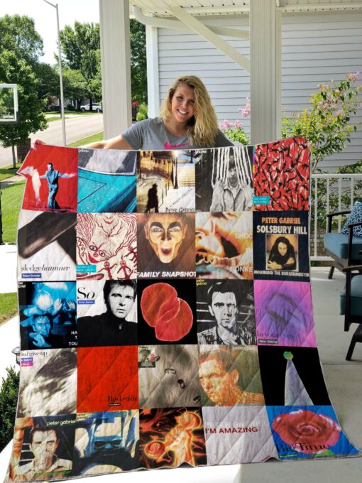 Buy Peter Gabriel Albums Quilt Blanket & Quilt Bedding Set For Fans Ver 25