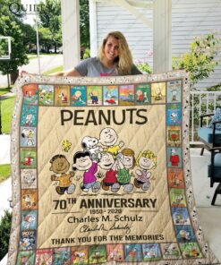 Buy Peanuts Quilt Blanket & Quilt Bedding Set Ver 3