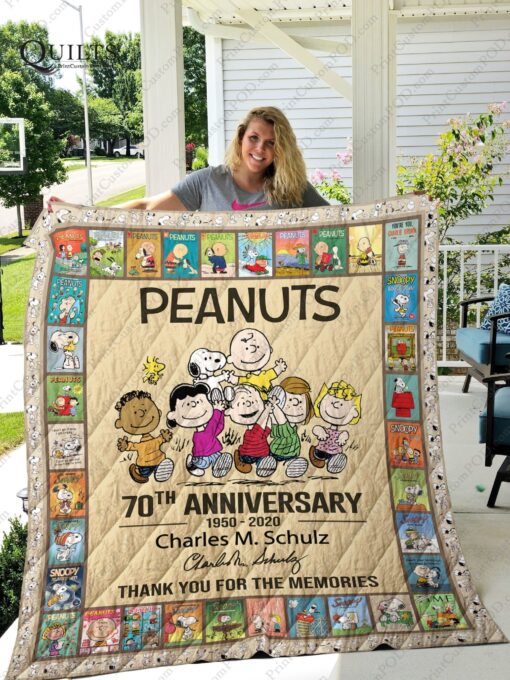 Buy Peanuts Quilt Blanket & Quilt Bedding Set Ver 3