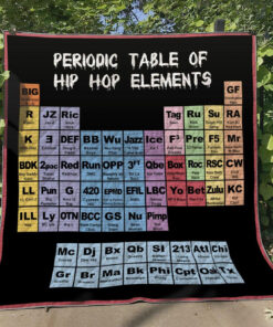 Buy Periodic Table Of Hip Hop Elements Quilt Blanket & Quilt Bedding Set