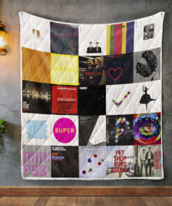 Buy Pet Shop Boys Album Covers Quilt Blanket & Quilt Bedding Set