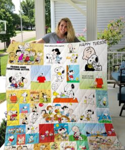 Buy Peanuts Snoopy 3D Quilt Blanket & Quilt Bedding Set