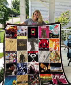 Buy Pearl Jam Albums Cover Poster Quilt Blanket & Quilt Bedding Set Great Customized Blanket Gifts For Birthday Christmas Thanksgiving