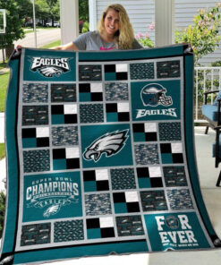 Buy Philadelphia Eagles Quilt Blanket & Quilt Bedding Set 03