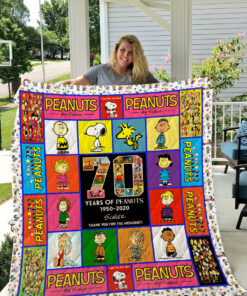 Buy Peanuts 70 Years Quilt Blanket & Quilt Bedding Set