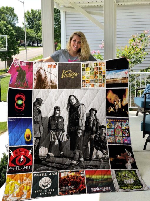 Buy Pearl Jam Quilt Blanket & Quilt Bedding Set - Meteew