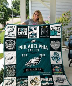 Buy Philadelphia Eagles Quilt Blanket & Quilt Bedding Set Great Customized Blanket Gifts For Birthday Christmas Thanksgiving