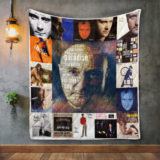 Buy Phil Collins Style 2 Quilt Blanket & Quilt Bedding Set