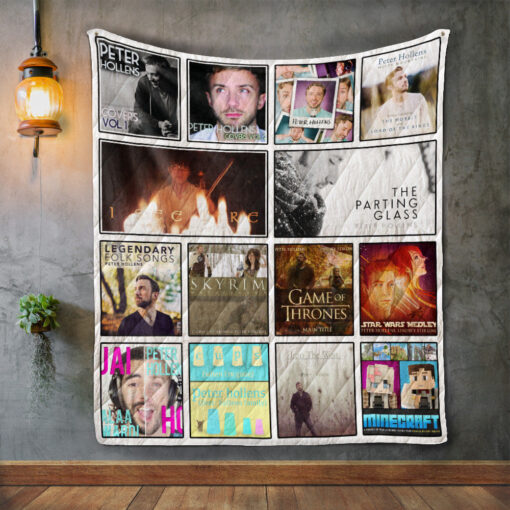 Buy Peter Hollens Album Covers Quilt Blanket & Quilt Bedding Set