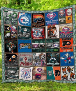 Buy Philadelphia Teams Quilt Blanket & Quilt Bedding Set