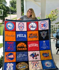 Buy Philadelphia 76Ers All Season Plus Size Quilt Blanket & Quilt Bedding Set