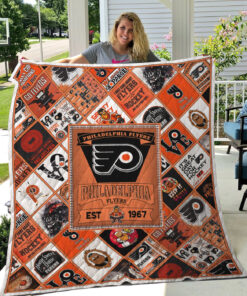 Buy Philadelphia Flyers Quilt Blanket & Quilt Bedding Set