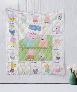 Buy Peppa Pig Quilt Blanket & Quilt Bedding Set Great Customized Blanket Gifts For Birthday Christmas Thanksgiving