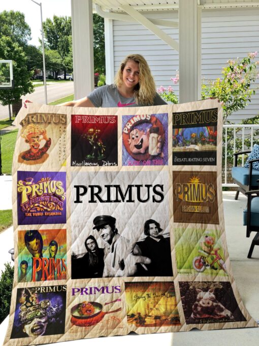 Buy Primus Band Albums Quilt Blanket & Quilt Bedding Set