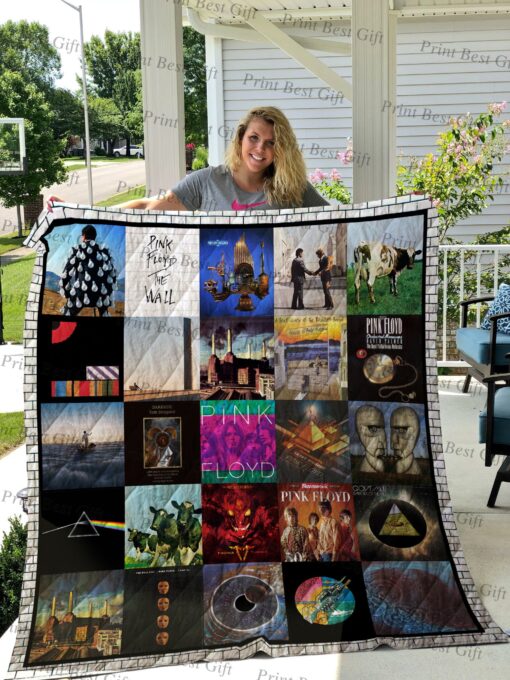 Buy Pink Floyd Albums Cover Poster Quilt Blanket & Quilt Bedding Set Ver 2