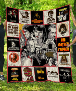 Buy Pulp Fiction Poster Quilt Blanket & Quilt Bedding Set