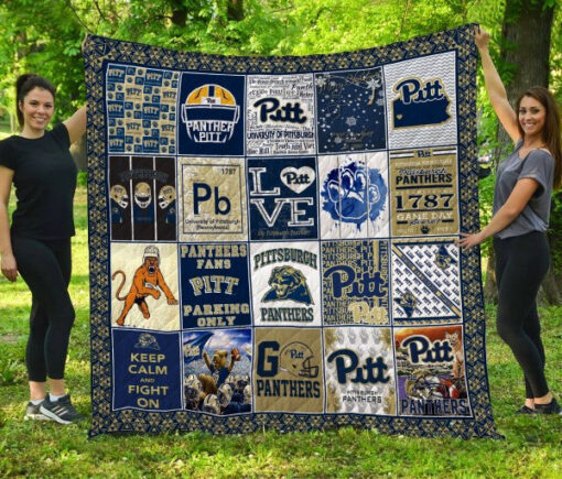 Buy Pitt Panthers Quilt Blanket & Quilt Bedding Set Fan Made