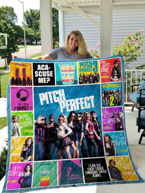 Buy Pitch Perfect Quilt Blanket & Quilt Bedding Set 01