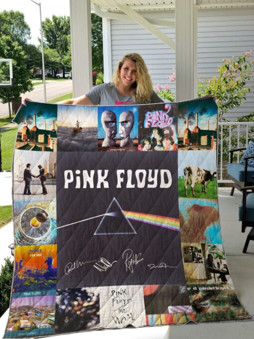 Buy Pink Floyd Quilt Blanket & Quilt Bedding Set For Fans Ver 17.2