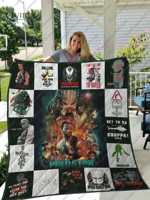 Buy Predator Quilt Blanket & Quilt Bedding Set For Fans Ver 17-1