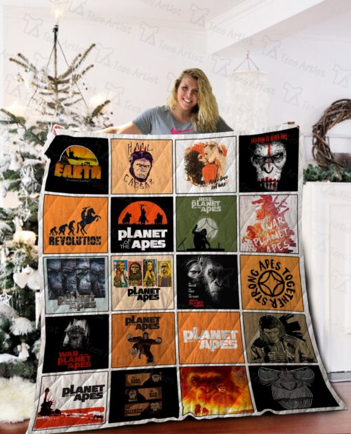 Buy Planet Of The Apes Quilt Blanket & Quilt Bedding Set