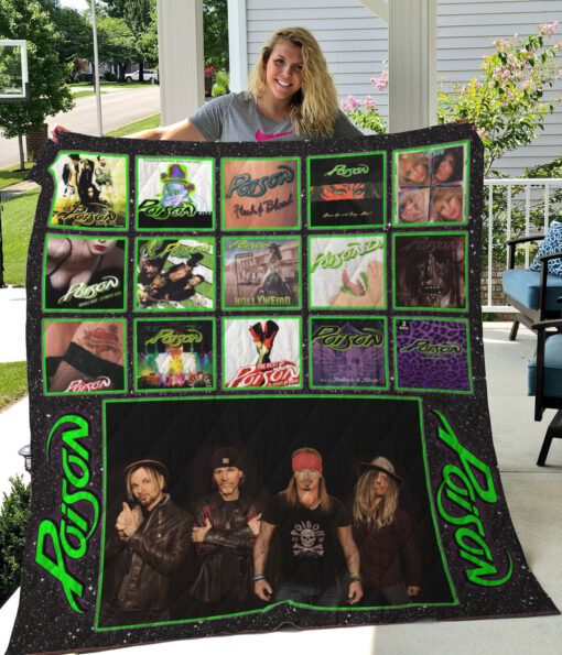 Buy Poison Albums Quilt Blanket & Quilt Bedding Set New