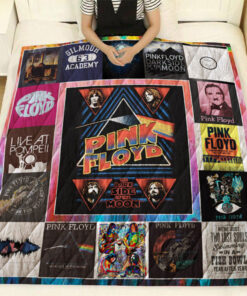 Buy Pink Floyd Tshirt Quilt Blanket & Quilt Bedding Set - Meteew