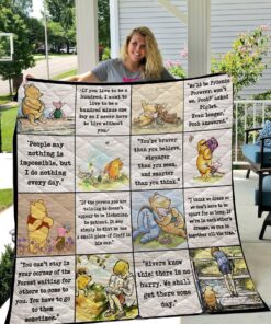 Buy Pooh And Friends Quilt Blanket & Quilt Bedding Set On Sale