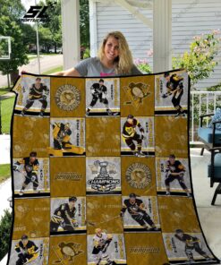 Buy Pittsburgh Penguins Players Name Quilt Blanket & Quilt Bedding Set Great Customized Blanket Gifts For Birthday Christmas Thanksgiving