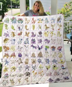 Buy Pokemon Quilt Blanket & Quilt Bedding Set Th2906