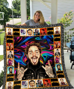 Buy Post Malone Colorful Quilt Blanket & Quilt Bedding Set