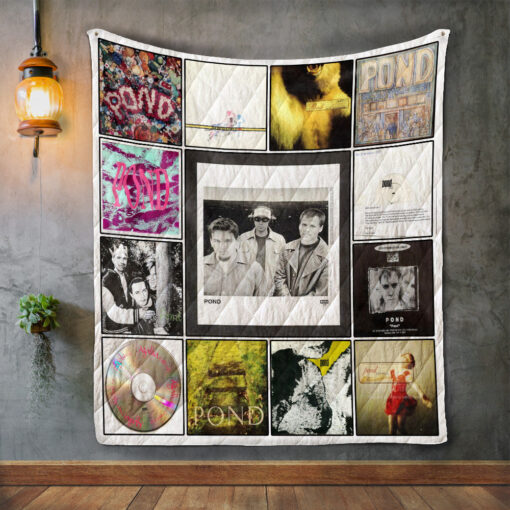 Buy Pond Album Covers Quilt Blanket & Quilt Bedding Set