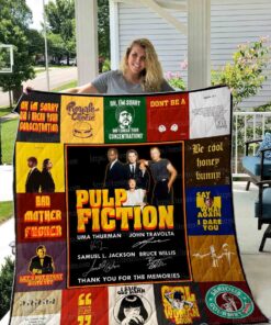 Buy Pulp Fiction Quilt Blanket & Quilt Bedding Set