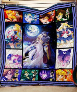 Buy Pretty Soldier Sailor Moon Quilt Blanket & Quilt Bedding Set On Sale!