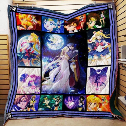 Buy Pretty Soldier Sailor Moon Quilt Blanket & Quilt Bedding Set On Sale!