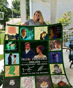 Buy Pride And Prejudice Quilt Blanket & Quilt Bedding Set 02