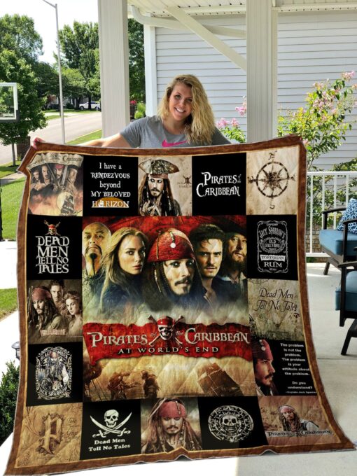 Buy Pirates Of The Caribbean Quilt Blanket & Quilt Bedding Set