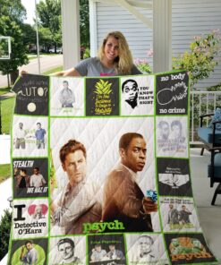 Buy Psych Quilt Blanket & Quilt Bedding Set For Fans