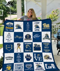 Buy Pittsburgh Panthers Quilt Blanket & Quilt Bedding Set 02