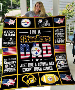 Buy Pittsburgh Steelers Quilt Blanket & Quilt Bedding Set 05