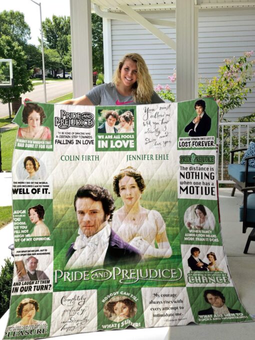 Buy Pride And Prejudice Quilt Blanket & Quilt Bedding Set For Fans Ver 17