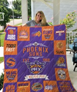 Buy Phoenix Suns Quilt Blanket & Quilt Bedding Set Ver 17