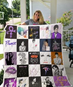 Buy Prince Tshirt Quilt Blanket & Quilt Bedding Set