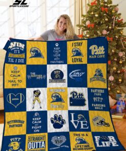 Buy Pittsburgh Panthers Quilt Blanket & Quilt Bedding Set Ver 03