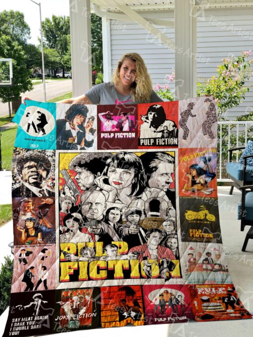 Buy Pulp Fiction Quilt Blanket & Quilt Bedding Set 0514