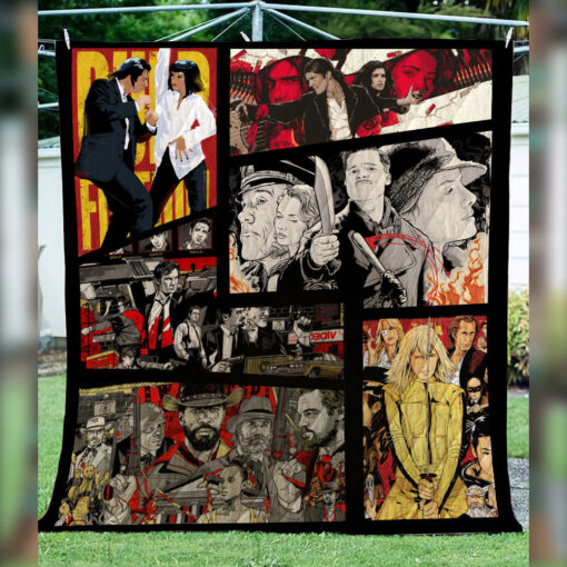 Buy Quentin Tarantino Quilt Blanket & Quilt Bedding Set For Fans