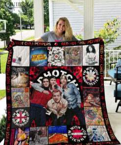 Buy Red Hot Chili Peppers Rock Band Quilt Blanket & Quilt Bedding Set - Best Gift For Rhcp'S Fans